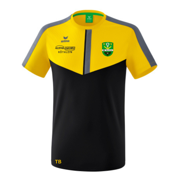 T-Shirt mit Vereinslogo und Initialen